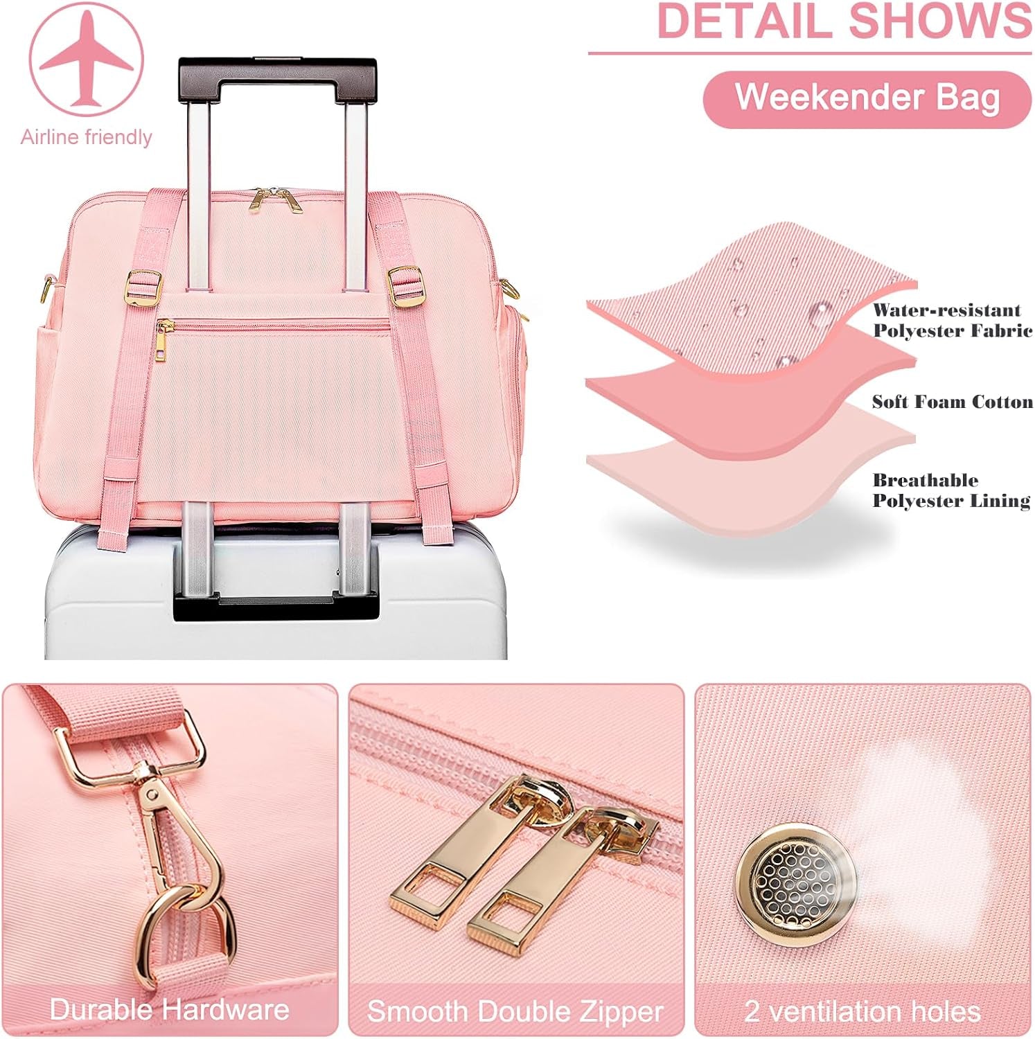 Gym Bags for Women Sport Duffle Workout Bag with Shoe Compartment and Dry Wet Pocket Womens Gym Bag with Yoga Mat Holder